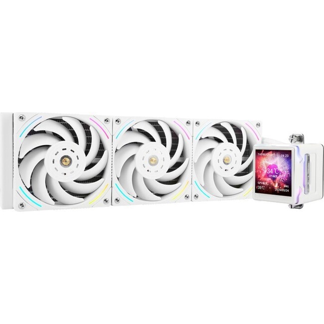 Thermalright - Elite-Vision-360-White-ARGB -   