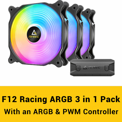 Antec - F12-R-ARGB_3PK - äúîåðä ìäîçùä áìáã