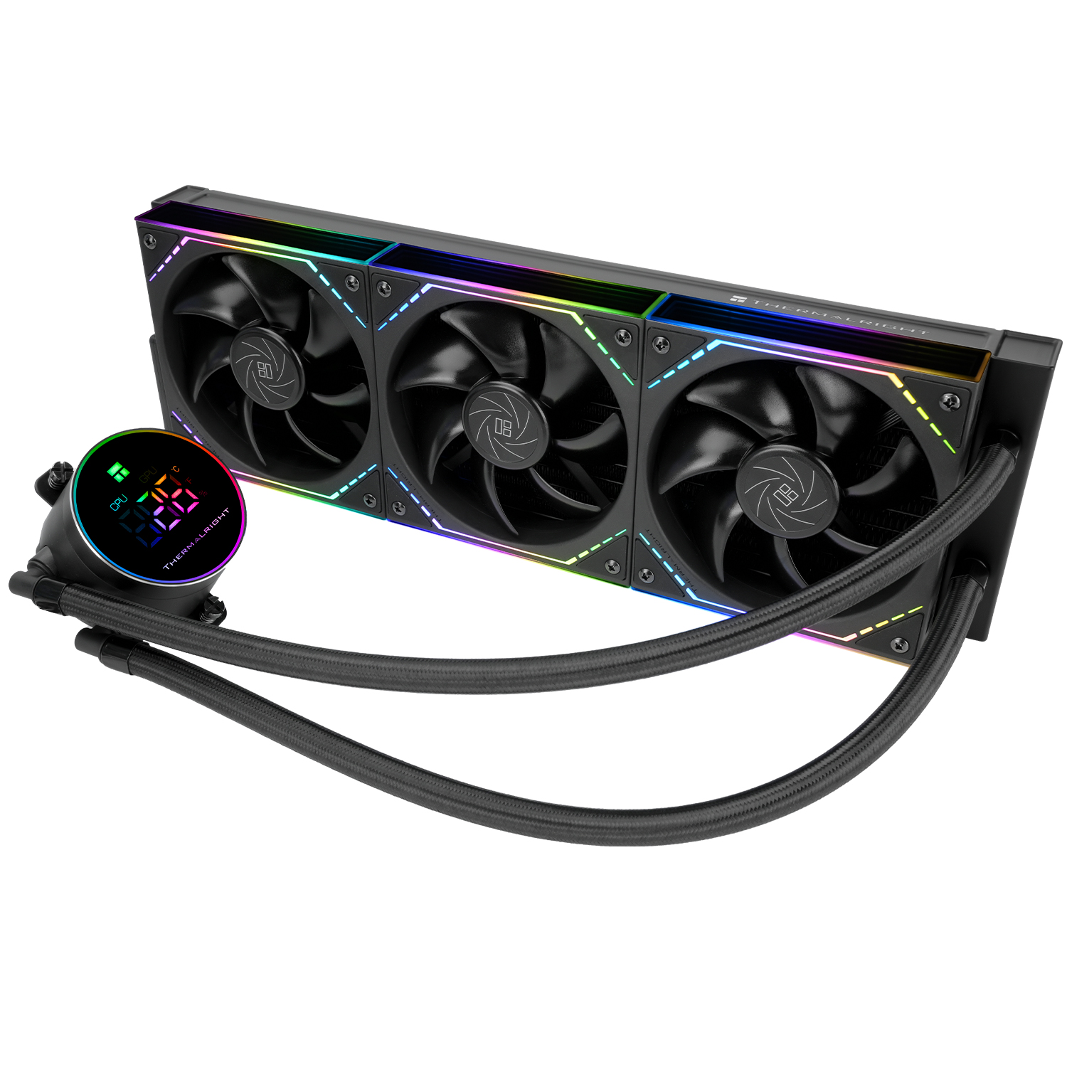 Thermalright - Frozen-Magic-360-Digital-ARGB-BLACK-V2 -   