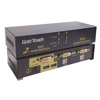 Gold Touch - KVM-DVI-2 -   