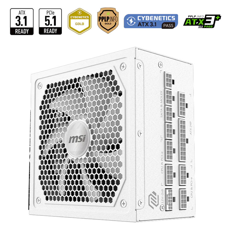 MSI - MAG-A1000GL-PCIE5-WHITE - ������ ������ ����