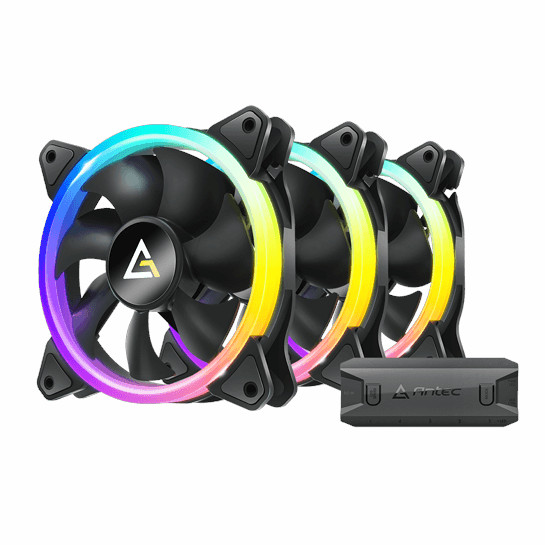 Antec - Neon-120-ARGB_3PK - äúîåðä ìäîçùä áìáã