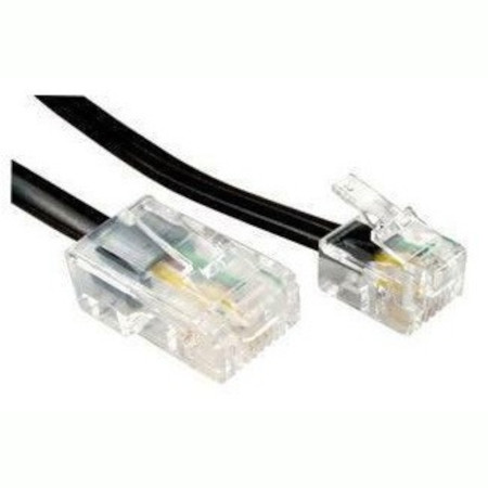 TopX - RJ11toRJ45-00100-BK - התמונה להמחשה בלבד