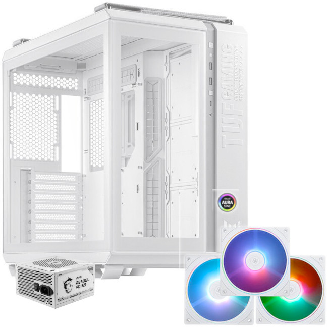 ASUS - TUF-Gaming-GT502-White-3Fans-850WW -   