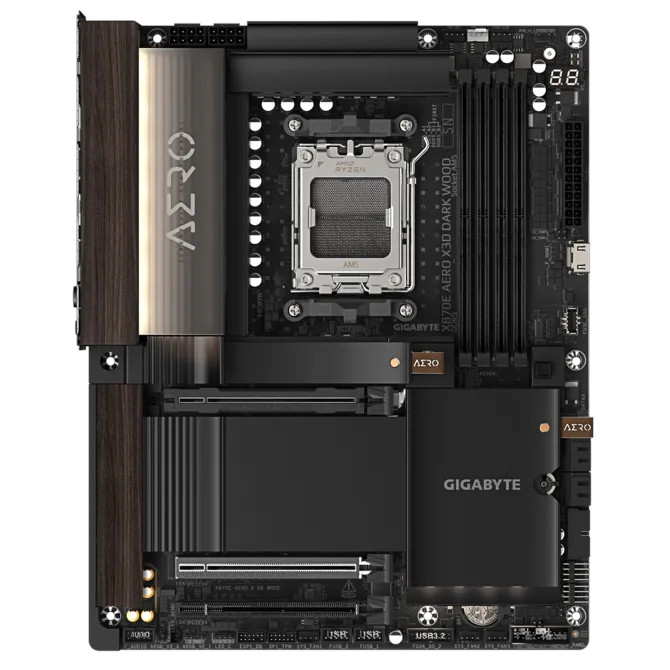 Gigabyte - X870E-AERO-X-DK-WOOD - ������ ������ ����