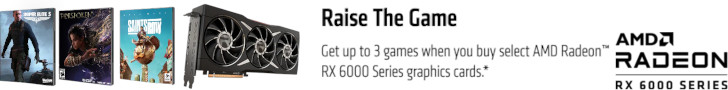 AMD RX 6000 Series Raise the game bundle - Israel